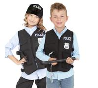 Rubie's Disfraz de policía para niño - Talla única (5-8 años)