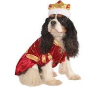 Rubie's - Disfraz de Rey Rojo para Mascotas, Grande