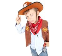 Rubies - Disfraz de vaquero para niño, talla única (5-8 años)