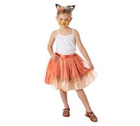 Rubie's - Disfraz de zorro con tutú oficial para niños, criaturas del bosque, talla única para niños 3 - 6 años , color/modelo surtido