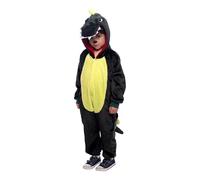 Rubies Disfraz Dinosaurio para niños y niñas; Jumpsuit con capucha y cola, Oficia Rubies para Carnaval; Halloween; Navidad y cumpleaños