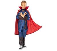 Rubies Disfraz Doctor Strange Deluxe para niños, con Túnica, pantalones y capa con medallón, original de Marvel, para halloween, carnaval y cumpleaños (3013389-10)