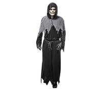 Rubies Disfraz Ejecutor para adultos, Túnica con capucha, guantes y cadena, Talla única para hombres y mujeres, Licencia Oficial para Halloween, fiestas y Carnaval