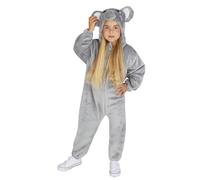Rubies Disfraz Elefante con sonido para niños y niñas, Jumpsuit con capucha, cola y caja de sonido, Trajes disfraces animales infantiles para Carnaval, cosplay y Fiestas