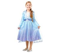 Rubies Disfraz Elsa Frozen Travel Classic, Princesa, Multicolor, Talla M (5-6 años)