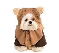 Rubie's Official Star Wars Ewok Pet Dog Costume Medium, Neck to Tail 15", Chest