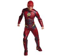 Lujo Flash Hombre Disfraz de Superhéroe para Justicia Liga Abanicos Cosplay Fun