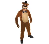 Rubies Disfraz Freddy Classic para niños y niñas, Jumpsuit impreso con guantes y