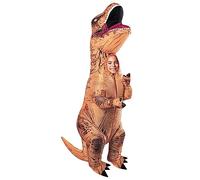 Rubies Disfraz Hinchable T-Rex para niño y niña, Unisex, Talla úncia, Hinchable completo para halloween, navidad, carnaval y cumpleaños.