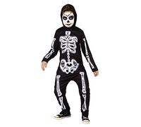 Rubies Disfraz Huesud@ Dia de los Muertos para niños y niñas, Jumpsuit impreso y máscara, Oficial Halloween, Carnaval y Fiestas Temáticas