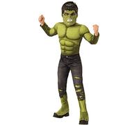Rubies Disfraz Hulk para niños y niñas, Jumpsuit acolchado con cubrebotas y máscara, Licencia Oficial Marvel para cumpleaos, cosplay, fiestas y Carnaval