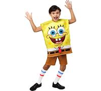 Rubies Disfraz infantil de Bob Esponja con pantalones cuadrados para fiestas temáticas y Halloween, como se muestra, talla M