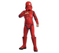 Rubies - Disfraz infantil oficial de Disney Star Wars Ep 9 de Stormtrooper rojo, disfraz infantil