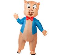Rubies Disfraz inflable de cerdo porky de Looney Tunes para niños, talla única