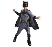 Rubie's Disfraz Batman para niños y niñas (5-7 años), traje impreso con capa y máscara Talla M