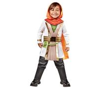 Rubie's Disfraz Kai Brighstar Young Jedi Deluxe, mono, capa, cinturón y guantes, Oficial Lucas Film