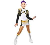 K-pop Demon Hunters - Disfraz Rumi Golden Deluxe - Talla XS (5-6 años)