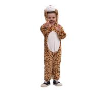 Rubies Disfraz Leopardo para niños y niñas; Jumpsuit con cola y capucha, Oficial Rubies para Carnaval, Halloween, Fiestas y cumpleaños