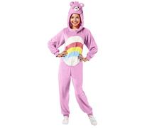 Rubies Disfraz Mimosa Los Osos Amorosos para adultos, Mono con capucha, Licencia Oficial Care Bears para Carnaval, Despedidas de soltera, soltera, Fiestas, Cosplay