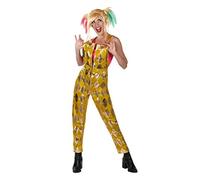 Rubies - Disfraz Mono Dorado Harley Quinn Birds of Prey Ad (702203-STD) Carnaval