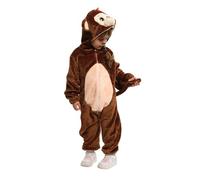 Rubie's Disfraz Mono Jungla para niños y niñas, Jumpsuit con capucha y cola, Oficial Carnaval