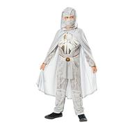 Rubies Disfraz Moon Knight Deluxe para niños, Jumpsuit impreso, capa y máscara, Oficial Marvel para Halloween, Carnaval, Navidad y cumpleaños