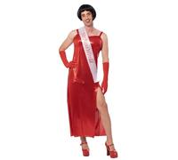 Rubies Disfraz Mr. World para adulto, Mister Mundo, Novia Adulto, para hombres, Vestido con pechos, guantes y banda, Licencia Oficial para despedidas de soltero, fiestas, despedidas soltero hombre
