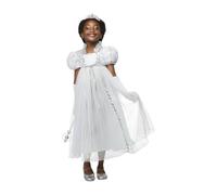 Rubies Disfraz Novia Princesa para niña, Trajes princesas, Vestido con guantes y corona, Traje reina, para fiestas, cumpleaños, Navidad, Carnaval