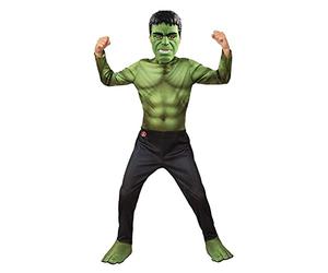 Rubies Disfraz Oficial de Avengers Endgame Hulk, Disfraz Infantil de Lujo, Talla L, de 8 a 10 años, Altura de 147 cm, Halloween