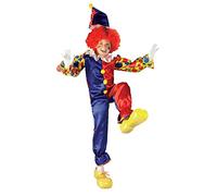 Rubies Disfraz Oficial de Bubbles The Clown para niños, pequeño, Rojo, Amarillo, Azul, Halloween
