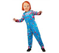 Rubie's Disfraz oficial de Chucky para niños, talla de 9 a 10 años