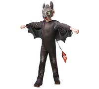 Rubie's Disfraz oficial de Cómo entrenar a tu dragón - Dragón sin dientes, disfraz de lujo para niños, talla grande de 7 a 8 años