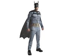 Rubie's Disfraz oficial de DC Batman Arkham City para adulto, disfraz de superhéroe para hombre