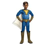 Rubies Disfraz oficial de DC Comic Shazam! Película, Freddy superhéroe para niños, talla grande de 8 a 10 años