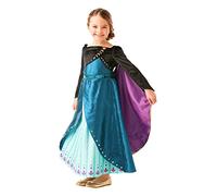 Rubies - Disfraz oficial de Disney Frozen 2, disfraz de Anna para niños, talla de 9 a 10 años