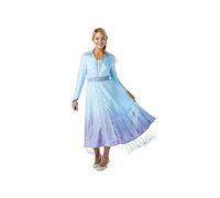 Rubies - Disfraz oficial de Disney Frozen 2, disfraz de Elsa para adultos, talla XS de Reino Unido 6-8