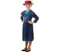 Rubies - Disfraz oficial de Disney Mary Poppins Returns de la película, personaje de la semana del libro para niños, talla pequeña para niñas de 3 a 4 años
