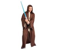 Rubie's Official Disney Star Wars Jedi Hooded Robe Men's Costume, Adult Fancy Dr