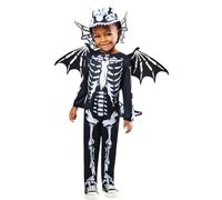 Rubies Disfraz oficial de esqueleto de dragón para niños, talla 5-6 años