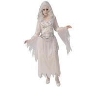 Rubies Disfraz oficial de Ghostly Woman, para adultos, talla 6-8, Halloween