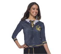 Rubies Disfraz oficial de Harry Potter Hufflepuff con falda y parte superior, disfraz para adultos, talla NS y L