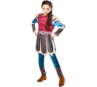 Rubies Disfraz oficial de How To Train Your Dragon, Astrid Battlesuit para niños, talla de 9 a 10 años, Halloween