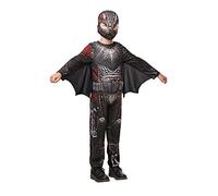 Rubie's Disfraz oficial de How to Train Your Dragon Hiccup Battlefield para niños de lujo, gran edad de 7 a 8 años, Día Mundial del Libro