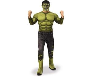 Rubie'S - Disfraz Oficial de Los Vengadores Endgame Hulk, de Lujo para Hombre, Talla estándar/Mediano