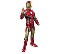 Rubies - Disfraz oficial de Marvel Avengers Endgame Iron Man Deluxe para niños,