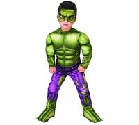 Rubie's Disfraz oficial de Marvel Avengers Hulk Deluxe para niños, de 2 a 3 años