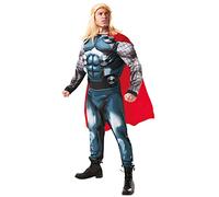 Rubie's Disfraz oficial de Marvel Avengers Thor Deluxe para adultos, disfraz de superhéroe