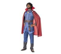 Rubies Disfraz Doctor Strange Deluxe para hombres, Dr Strange in the Multiverse of Madnes, con Pantalones, túnica y capa estampada, para halloween, carnaval, navidad y cumpleaños, 301359