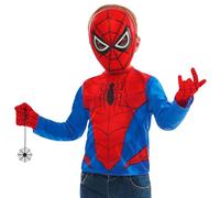 Rubie's Disfraz oficial de Marvel Spiderman para niños, talla 4-6 años