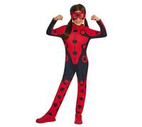 Rubies Disfraz oficial de Miraculous Ladybug de Zag America para niños, talla de 5 a 6 años